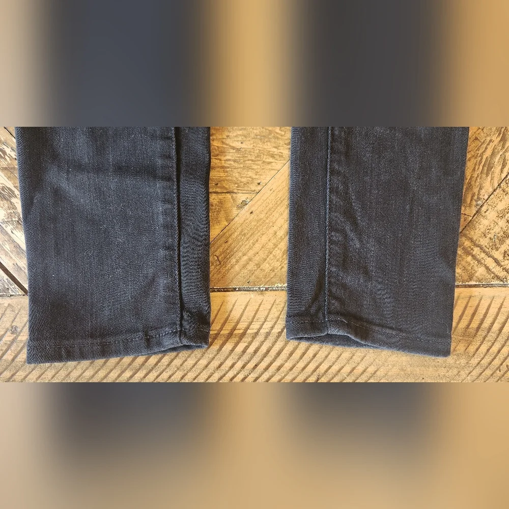 Madewell 9" High-Rise Skinny Jeans Black Size 25 - Picture 4 of 10